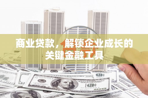 萨迦商业贷款，解锁企业成长的关键金融工具