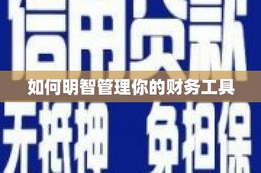 萨迦如何明智管理你的财务工具