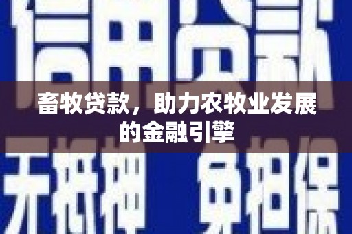 萨迦畜牧贷款，助力农牧业发展的金融引擎