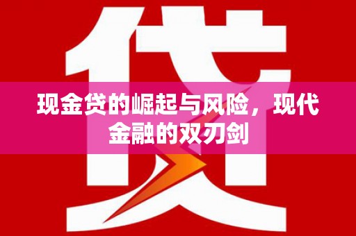 萨迦现金贷的崛起与风险，现代金融的双刃剑