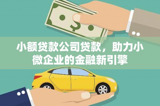 萨迦小额贷款公司贷款，助力小微企业的金融新引擎