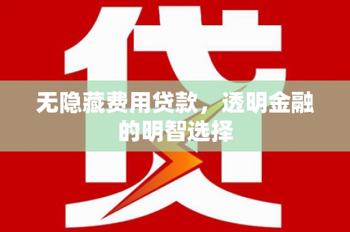萨迦无隐藏费用贷款，透明金融的明智选择